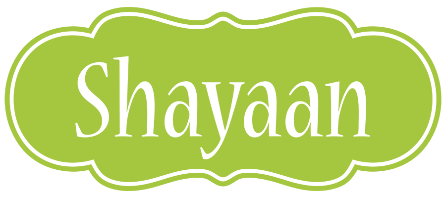Shayaan family logo