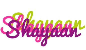 Shayaan flowers logo