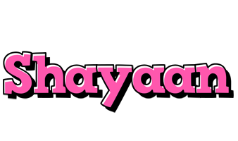 Shayaan girlish logo