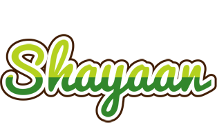 Shayaan golfing logo