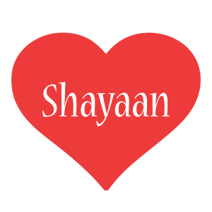 Shayaan love logo