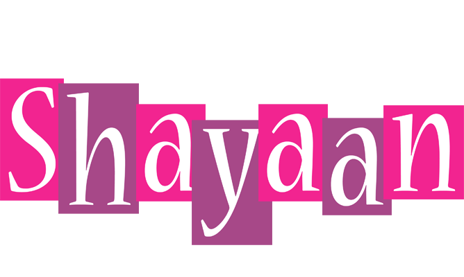 Shayaan whine logo