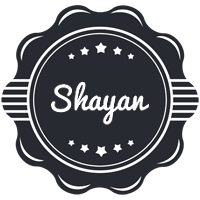 Shayan badge logo