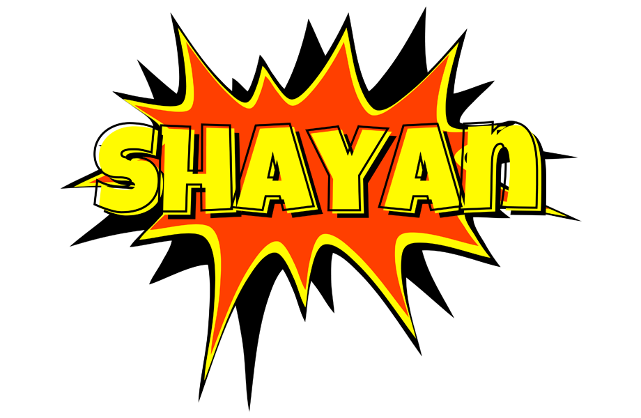 Shayan bazinga logo