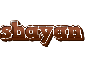 Shayan brownie logo