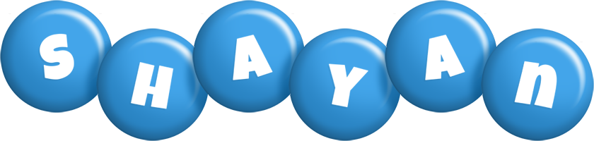 Shayan candy-blue logo