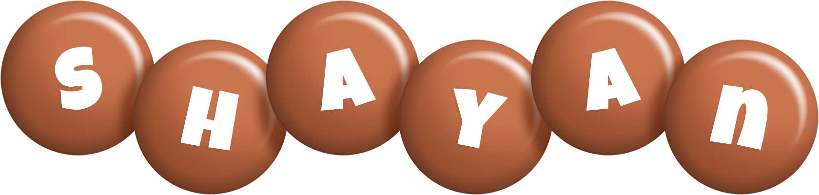 Shayan candy-brown logo