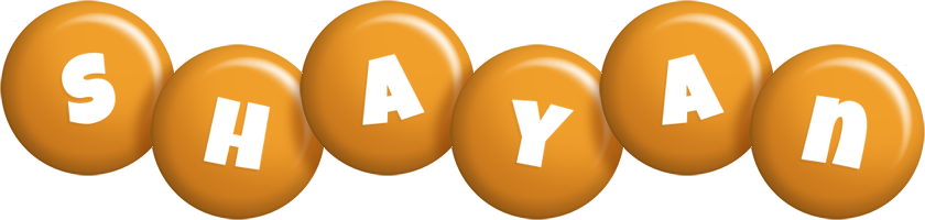 Shayan candy-orange logo