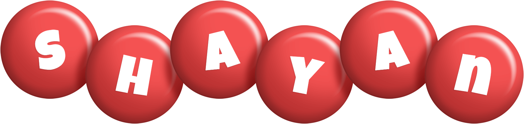 Shayan candy-red logo