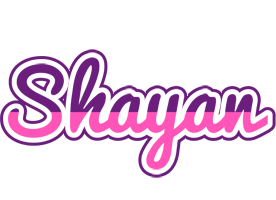 Shayan cheerful logo