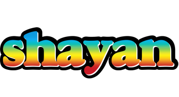 Shayan color logo