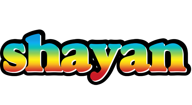 Shayan color logo