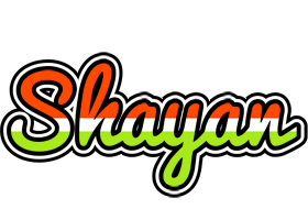 Shayan exotic logo