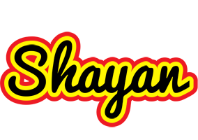 Shayan flaming logo