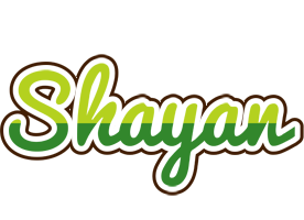 Shayan golfing logo