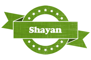 Shayan natural logo