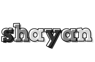 Shayan night logo