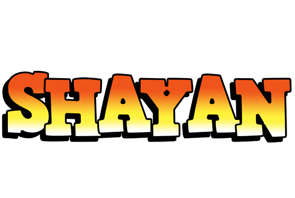 Shayan sunset logo