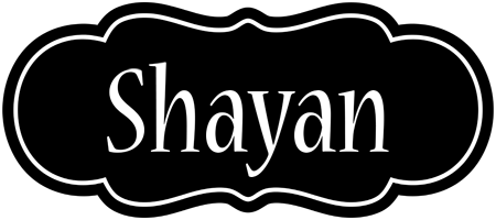 Shayan welcome logo