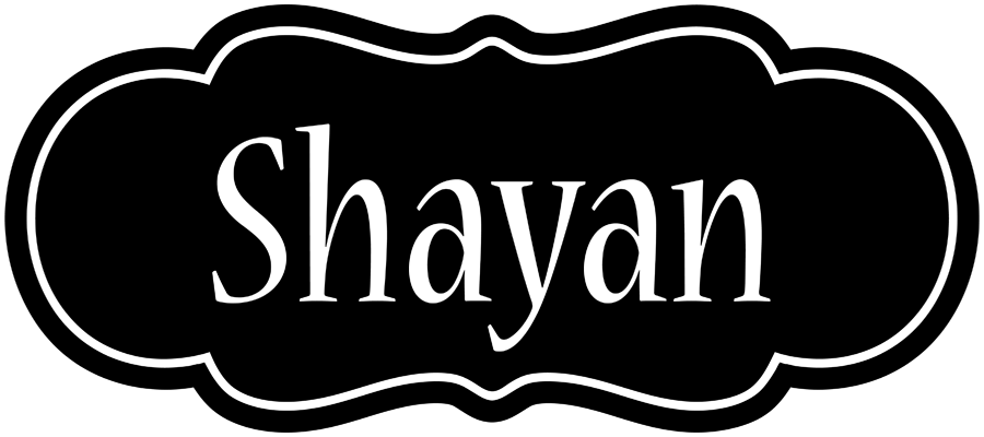 Shayan welcome logo