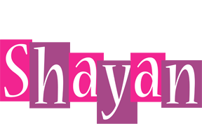 Shayan whine logo