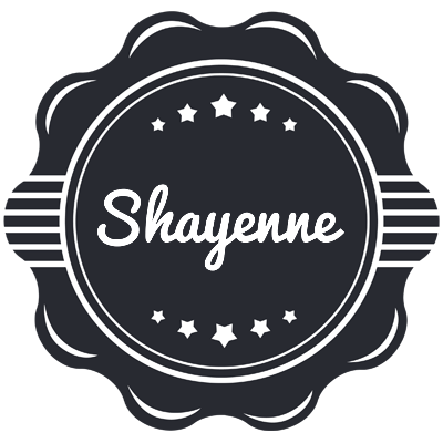 Shayenne badge logo