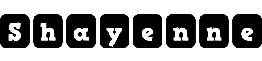 Shayenne box logo