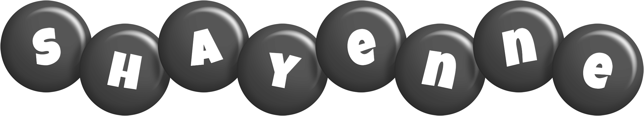 Shayenne candy-black logo