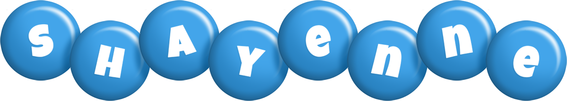 Shayenne candy-blue logo