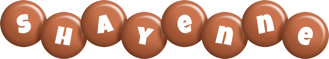 Shayenne candy-brown logo