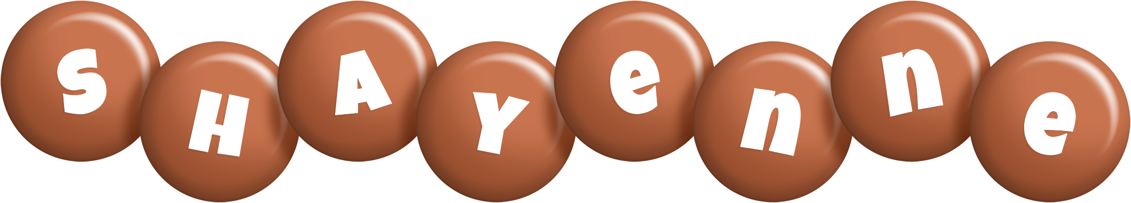 Shayenne candy-brown logo