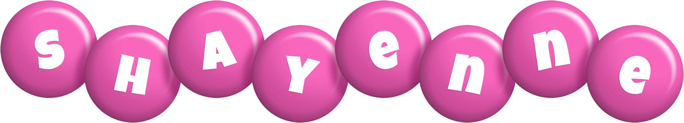 Shayenne candy-pink logo