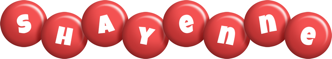 Shayenne candy-red logo