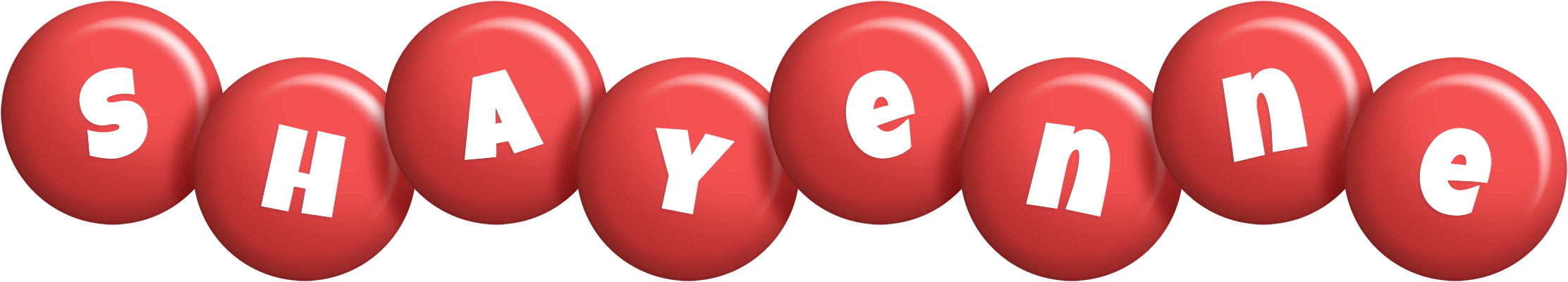 Shayenne candy-red logo