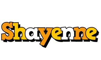 Shayenne cartoon logo
