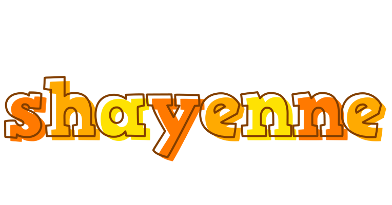 Shayenne desert logo