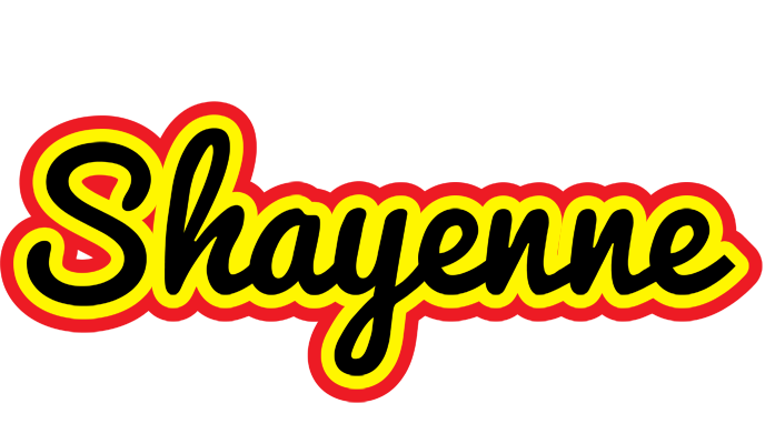 Shayenne flaming logo