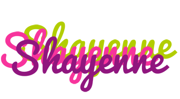Shayenne flowers logo