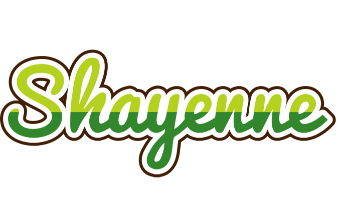 Shayenne golfing logo