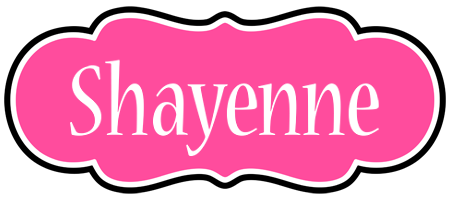 Shayenne invitation logo