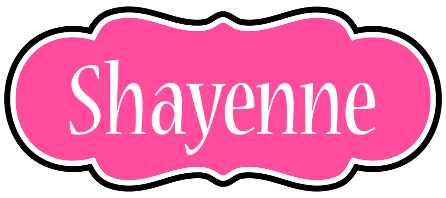Shayenne invitation logo