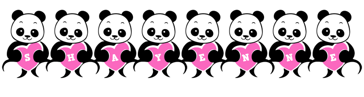 Shayenne love-panda logo