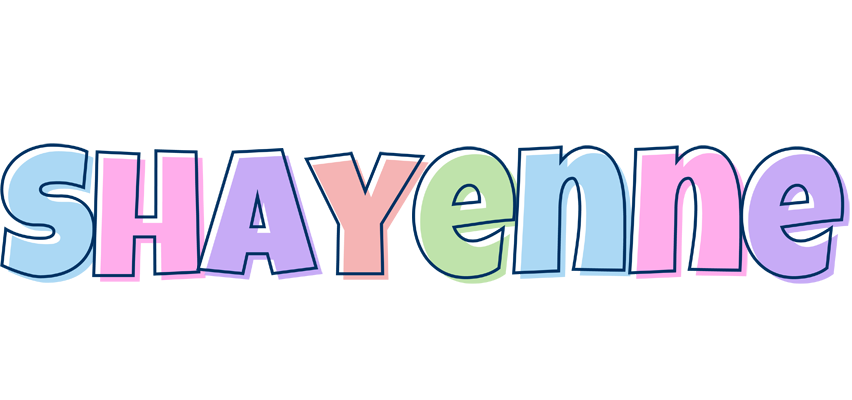Shayenne pastel logo
