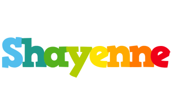 Shayenne rainbows logo