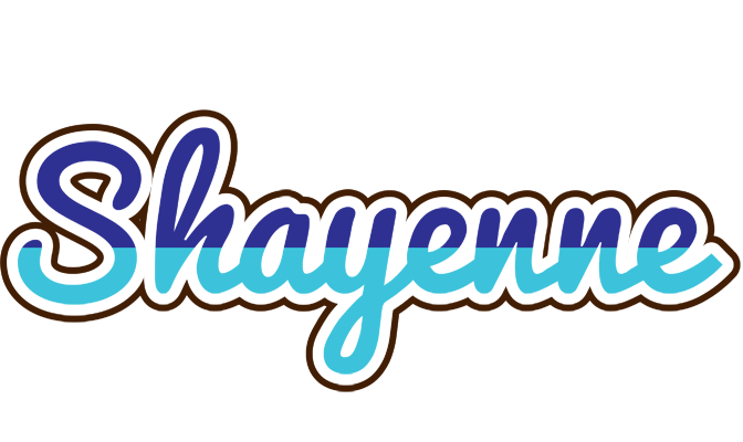 Shayenne raining logo