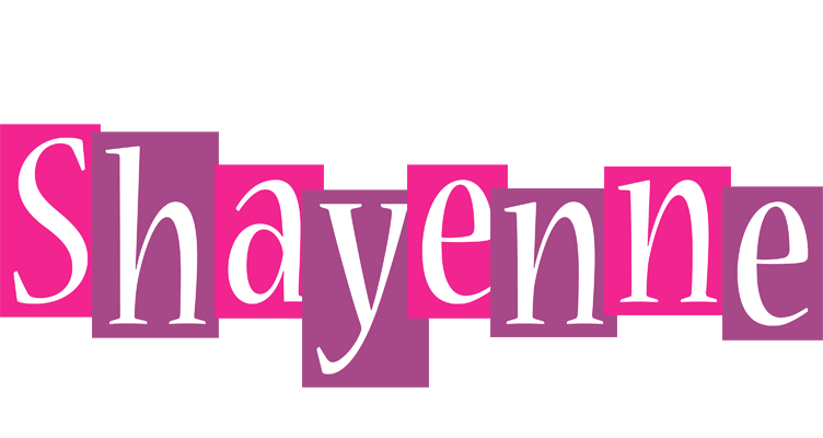 Shayenne whine logo