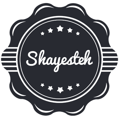 Shayesteh badge logo