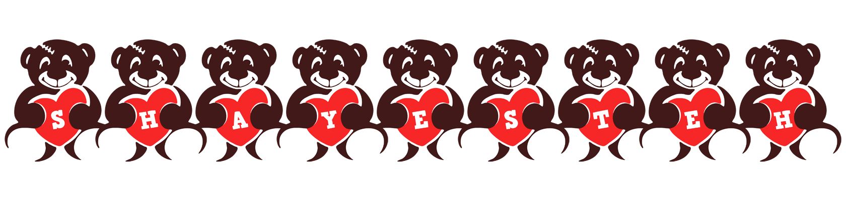 Shayesteh bear logo