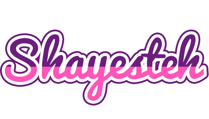 Shayesteh cheerful logo