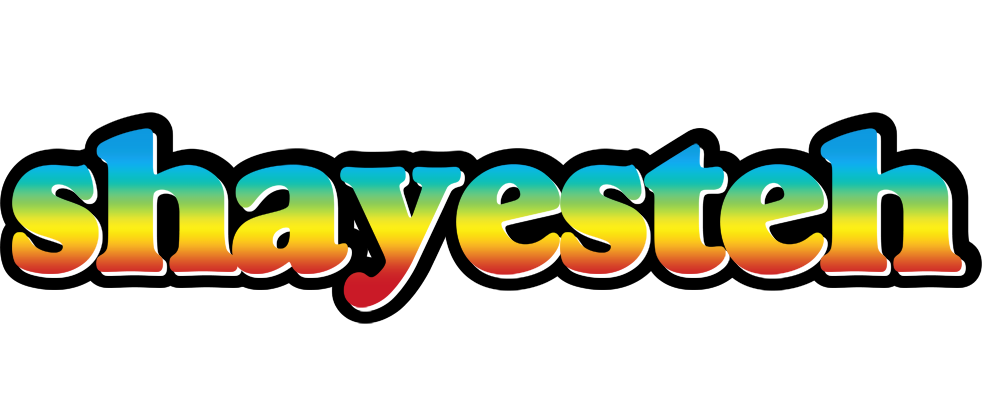 Shayesteh color logo